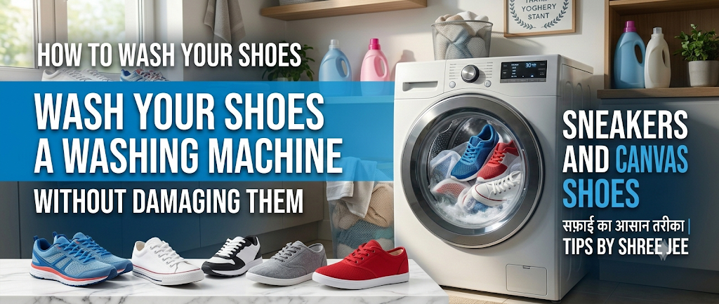 how to wash shoes in machine without damaging them