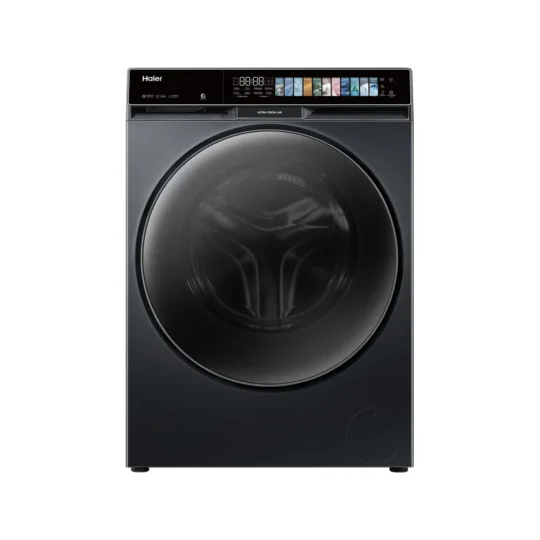 Haier 12/7 Kg 5 Star Wi-Fi Inverter Fully Automatic Front Load Washer Dryer (HWD120-DM14F11BKU1)