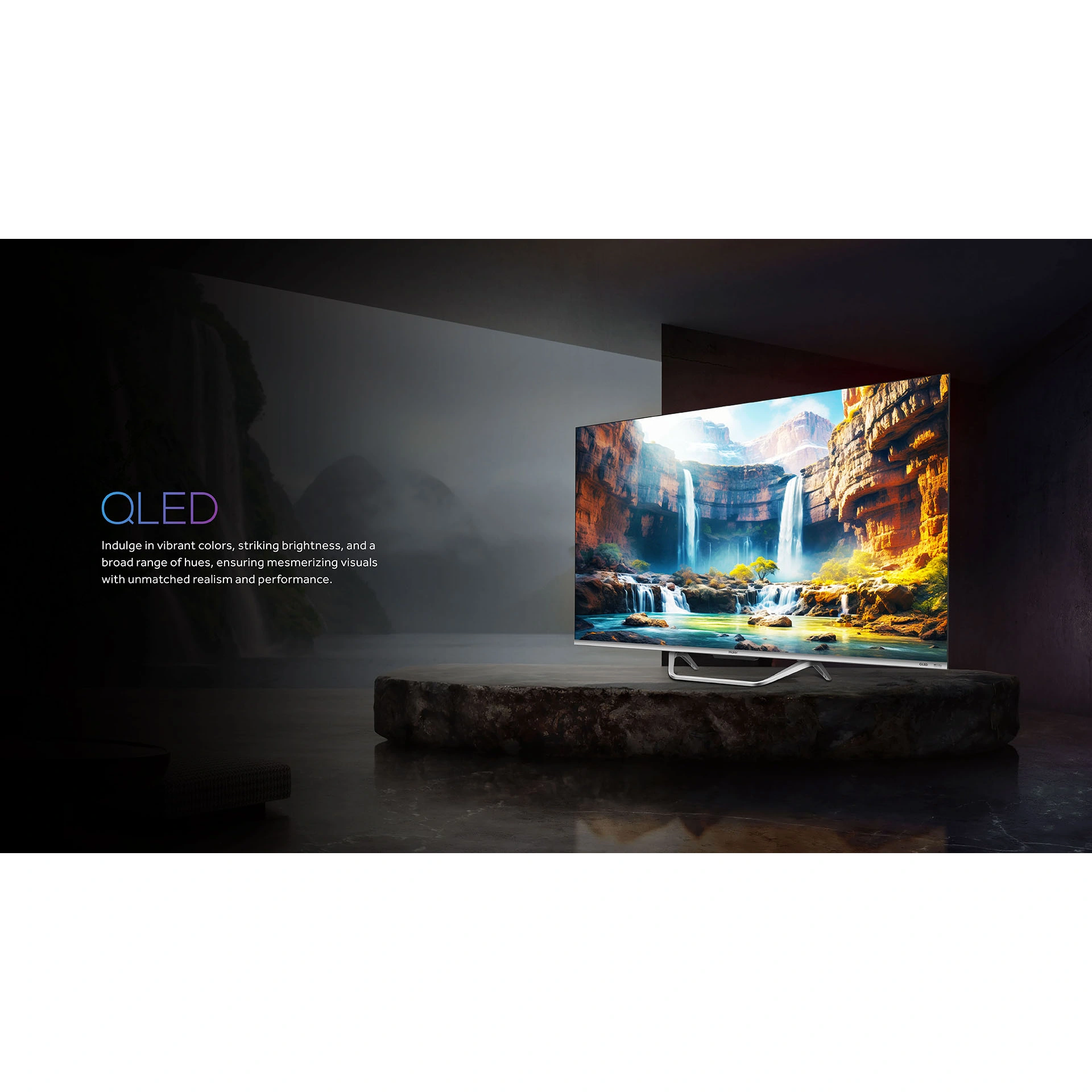 Haier 55 Inch QLED Google TV with Dolby Vision (55S800QT)