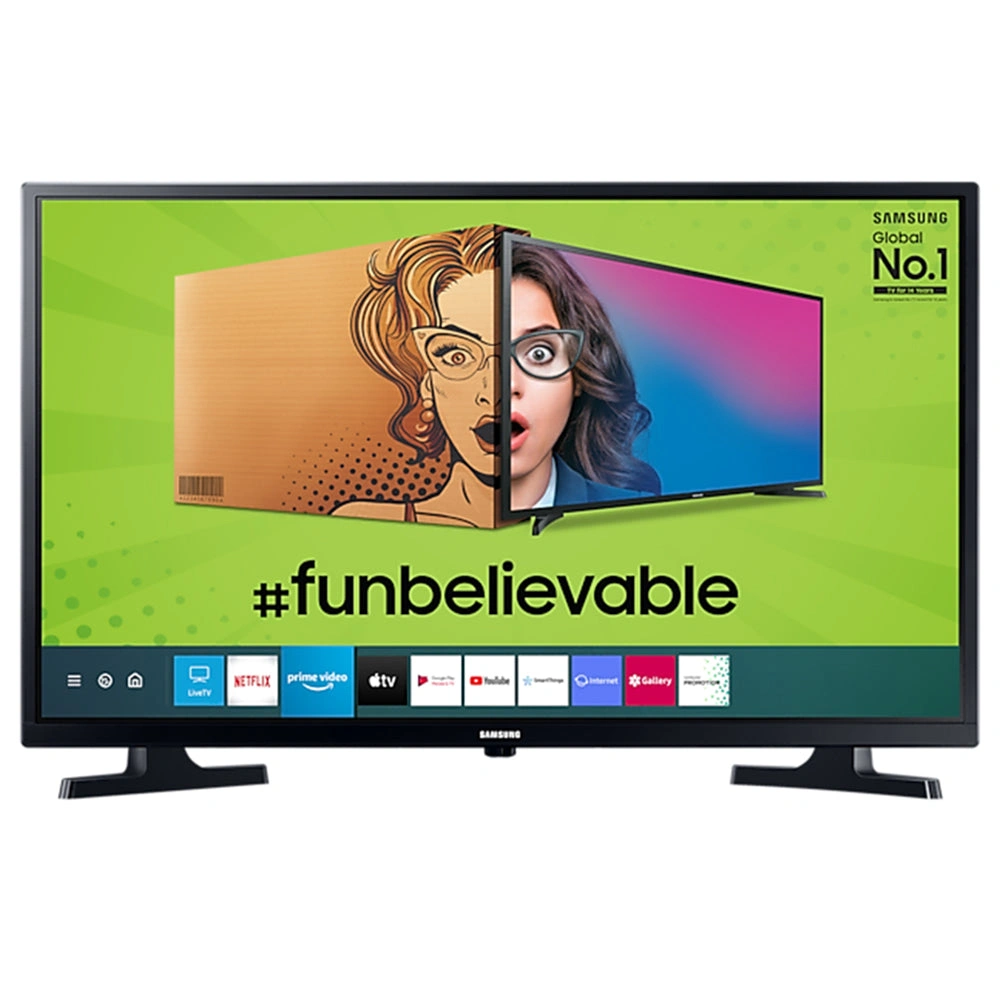 SAMSUNG 81 Cm ( 32 Inch ) HD Ready LED Smart TV (UA32T4350BKXXL)