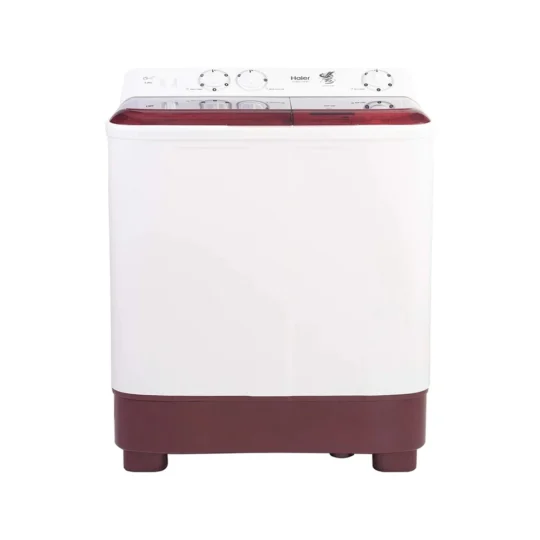 Haier 7 Kg 5 star SEMI Automatic Top Loading Washing Machine HTW70-1217BR, Brown