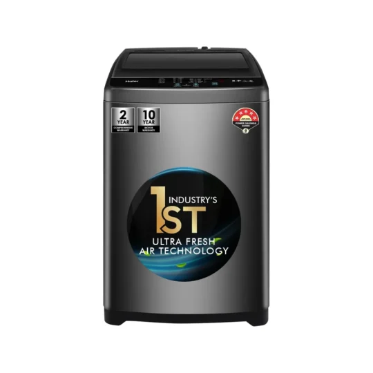 Haier 7 Kg 5 Star Fully Automatic Top Load Washing Machine | Oceanus Wave Pulsator | Near Zero Water