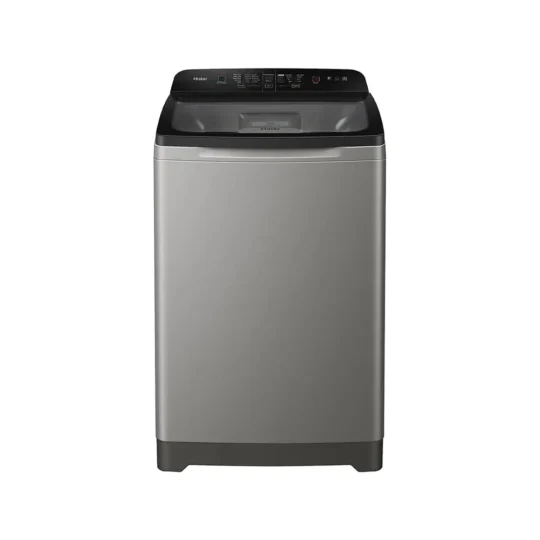 Haier 7.5 kg Back Panel Top Load Washing Machine with Inbuilt Heater (HWM75-H678ES5, Silver Brown)