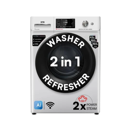 IFB 9 Kg 5 Star, DeepClean® Tech, AI Powered, WiFi, Fully Automatic Front Load Washing Machine (EXEC