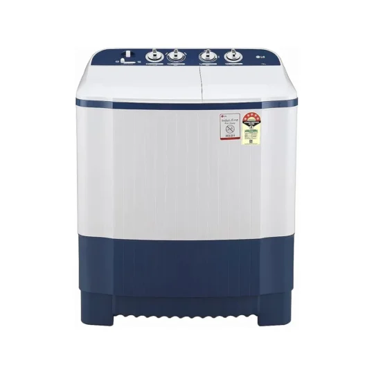 LG 7 Kg 5 Star Semi-Automatic Top Loading Washing Machine Appliance (P7010NBAZ, Dark Blue)